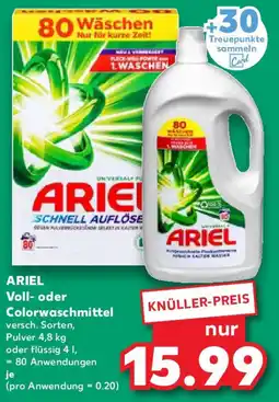 Kaufland ARIEL Voll- oder Colorwaschmittel Angebot