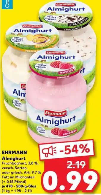 Kaufland EHRMANN Almighurt Angebot