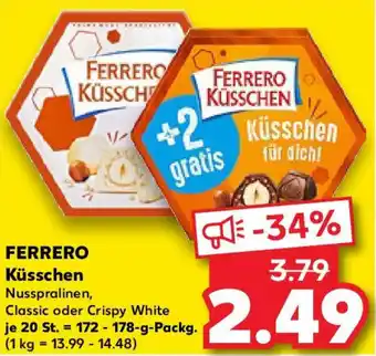 Kaufland FERRERO Küsschen Angebot