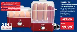 Kaufland SWITCH ON 2-in-1-Hotdog-Maker SOHME 400 A1 Angebot