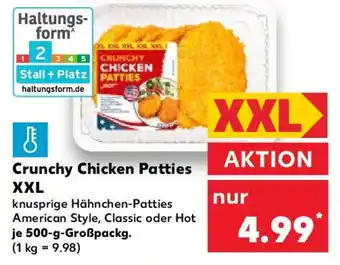 Kaufland Crunchy Chicken Patties XXL Angebot