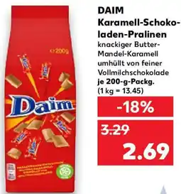 Kaufland DAIM Karamell-Schoko- laden-Pralinen Angebot