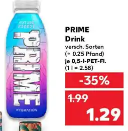 Kaufland PRIME Drink Angebot