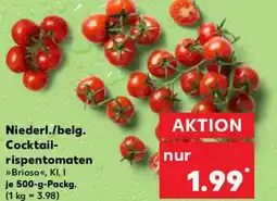 Kaufland Niederl./belg. Cocktail- rispentomaten Angebot