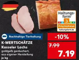 Kaufland K-WERTSCHÄTZE Kasseler Lachs Angebot