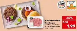 Kaufland K-WERTSCHÄTZE Hamburger Angebot