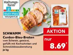 Kaufland SCHWAMM Cordon-Bleu-Braten Angebot