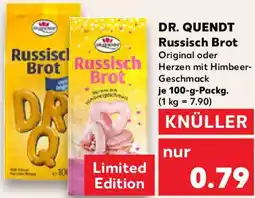 Kaufland DR. QUENDT Russisch Brot Angebot