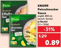 Kaufland KNORR Feinschmecker Sauce Angebot