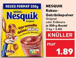 Kaufland NESQUIK Kakao- Getränkepulver Angebot