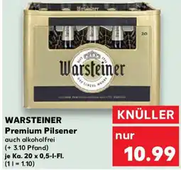 Kaufland WARSTEINER Premium Pilsener Angebot