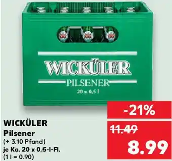 Kaufland WICKÜLER Pilsener Angebot