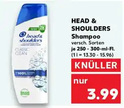 Kaufland HEAD & SHOULDERS Shampoo Angebot