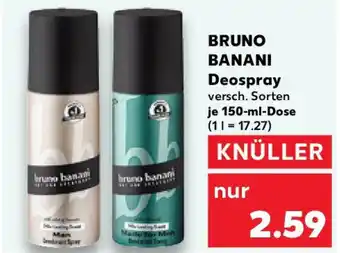 Kaufland BRUNO BANANI Deospray Angebot