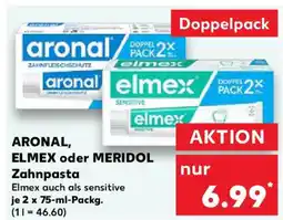 Kaufland ARONAL, ELMEX oder MERIDOL Zahnpasta Angebot