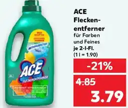 Kaufland ACE Flecken- entferner Angebot