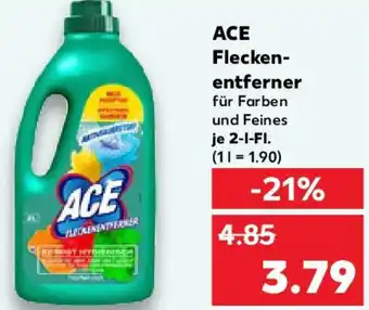 Kaufland ACE Flecken- entferner Angebot