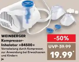 Kaufland WEINBERGER Kompressor- Inhalator 84500 Angebot