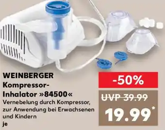 Kaufland WEINBERGER Kompressor- Inhalator 84500 Angebot