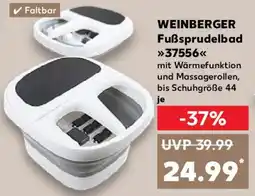 Kaufland WEINBERGER Fußsprudelbad 37556 Angebot