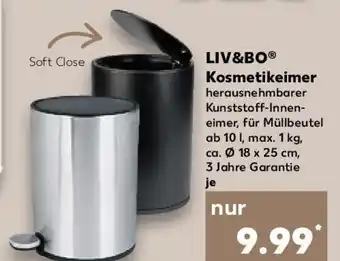 Kaufland LIV&BO Kosmetikeimer Angebot