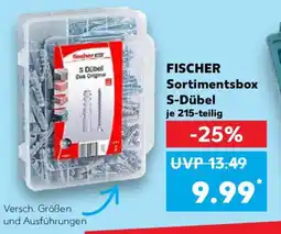 Kaufland FISCHER Sortimentsbox S-Dübel Angebot