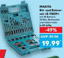 Kaufland MAKITA Bit- und Bohrer-set E 11829 Angebot