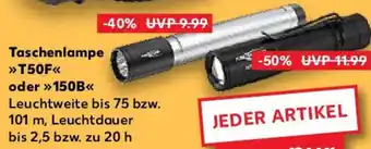 Kaufland ANSMANN Taschenlampe TT50F ODER 150B Angebot