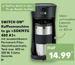 Kaufland SWITCH ON Kaffeemaschine to go SOKMTG 450 A1 Angebot