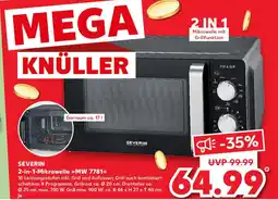 Kaufland SEVERIN 2-in-1-Mikrowelle MW 7781 Angebot