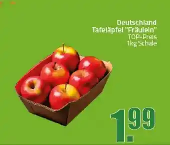 Ihr Frischmarkt Deutschland Tafeläpfel "Fräulein" Angebot