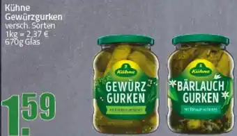 Ihr Frischmarkt Kühne Gewürzgurken Angebot