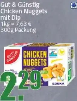 Ihr Frischmarkt Gut & Günstig Chicken Nuggets mit Dip Angebot