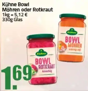 Ihr Frischmarkt Kühne Bowl Möhren oder Rotkraut Angebot