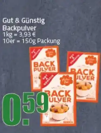 Ihr Frischmarkt Gut & Günstig Backpulver Angebot