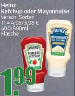 Ihr Frischmarkt Heinz Ketchup oder Mayonnaise Angebot