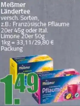 Ihr Frischmarkt Meẞmer Ländertee Angebot