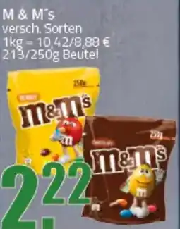 Ihr Frischmarkt M&M's versch. Sorten Angebot