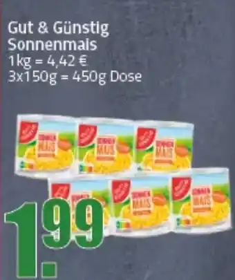 Ihr Frischmarkt Gut & Günstig Sonnenmais Angebot