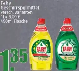 Ihr Frischmarkt Fairy Geschirrspülmittel Angebot