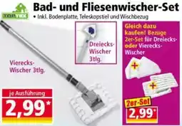 Norma TOPTEX Bad- und Fliesenwischer-Set Angebot