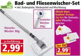 Norma TOPTEX Bad- und Fliesenwischer-Set Angebot