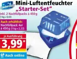 Norma Saubermax Mini-Luftentfeuchter ,,Starter-Set" Angebot