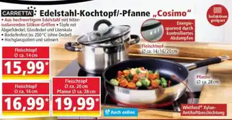 Norma CARRETTA Edelstahl-Kochtopf/-Pfanne „Cosimo" Angebot