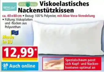 Norma ORTHO-V Viskoelastisches Nackenstützkissen Angebot