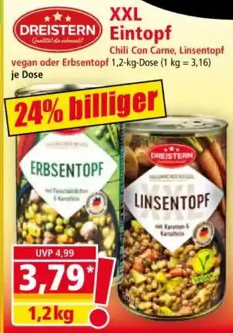 Norma DREISTERN XXL Eintopf Angebot