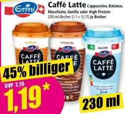 Norma Emmi Caffè Latte Cappuccino Angebot