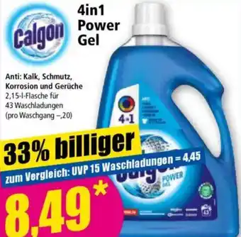 Norma Calgon 4in1 Power Gel Angebot