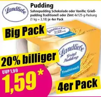 Norma Landliebe Pudding Angebot