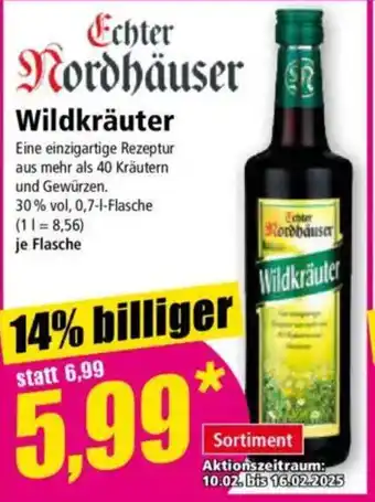 Norma Echter Nordhäuser Wildkräuter Angebot